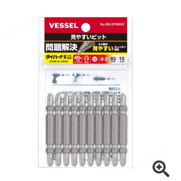 日本VESSEL威威 強(qiáng)化批頭DRB162082