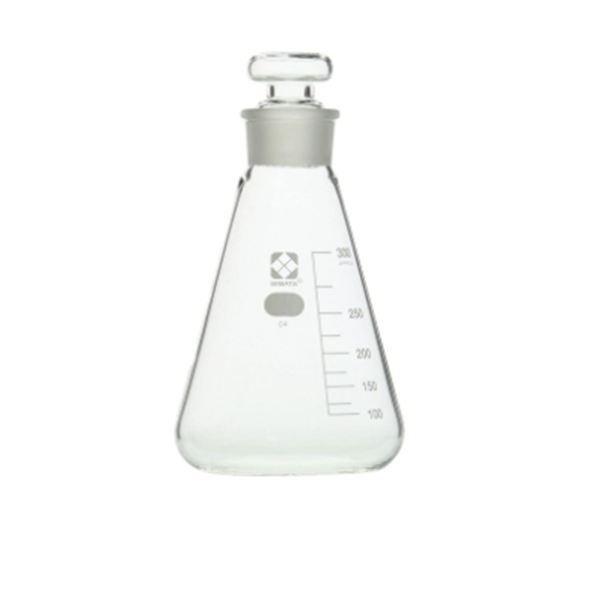 日本SIBATA柴田科學  普通滑動共塞式錐形瓶010330-030A