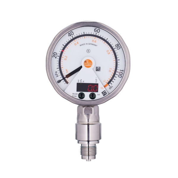 德國IFM易福門帶模擬顯示屏的齊平式壓力傳感器PG2437 PG-001-REB12-MFRKG/US/ /P