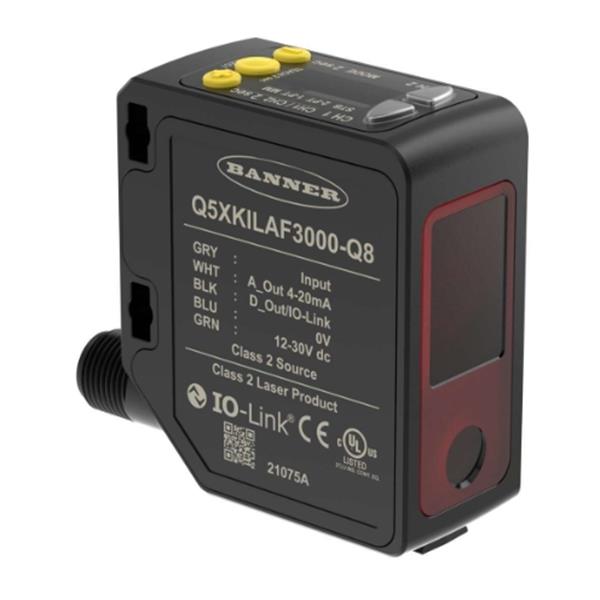 BANNER邦納美國Q5X 系列光電傳感器Q5XKILAF3000-Q8