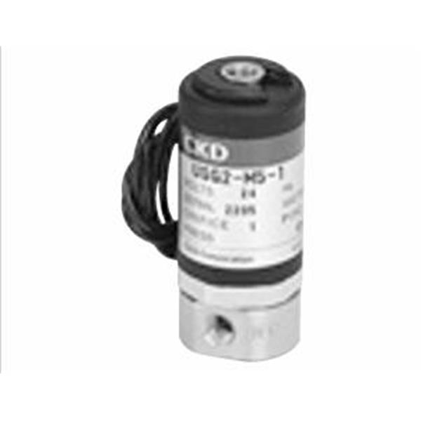 CKD喜開理多種流體小型直動(dòng)式2通電磁閥USG2-M5-2-AC200V