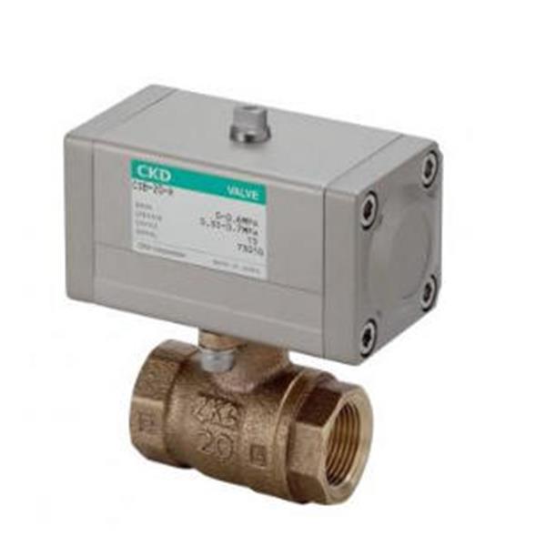CKD喜開理蒸氣用氣控式球閥2通閥（緊湊型旋轉(zhuǎn)閥)CSB-20-W