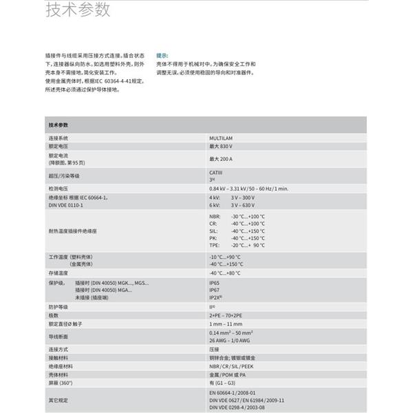 瑞士STAUBLI史陶比爾多極連接器SP5/10 AU